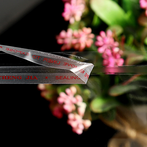 Transparent self-sealing plastic bag, garment packaging bag, PP pressure-sensitive adhesive self-adhesive film bag, 30cm long