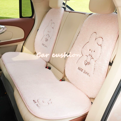 Warm and Comfortable Thickened Car: Seat cushion, seat cover