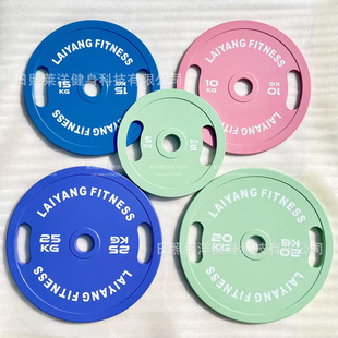 Macaron-Colored Dumbbell Plates for Deadlifts, Squats, and Weightlifting, Direct from the Manufacturer