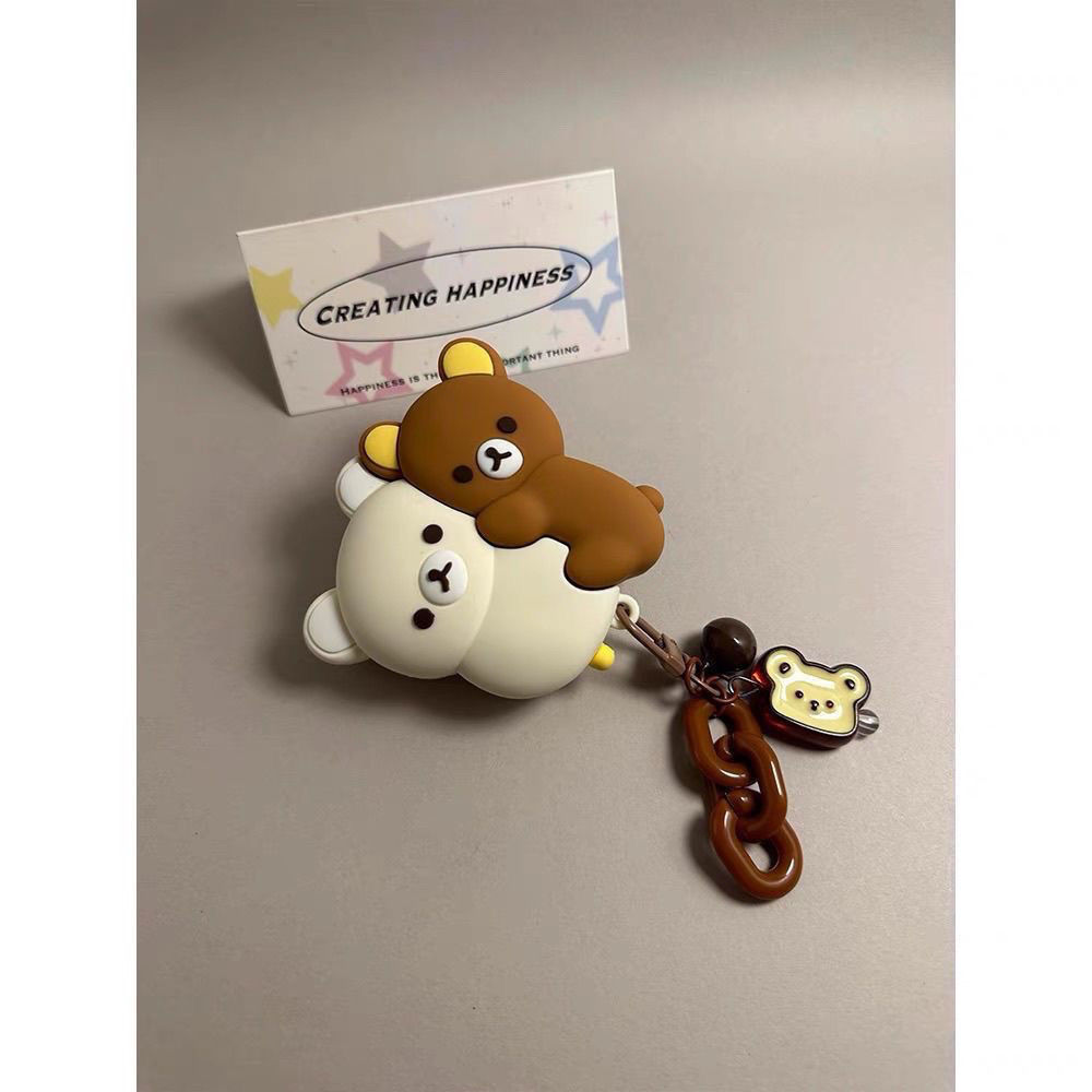 Fundas protectoras con diseño de dibujos animados para Apple AirPods 4, compatibles con auriculares de las generaciones pro1/2/3/4.