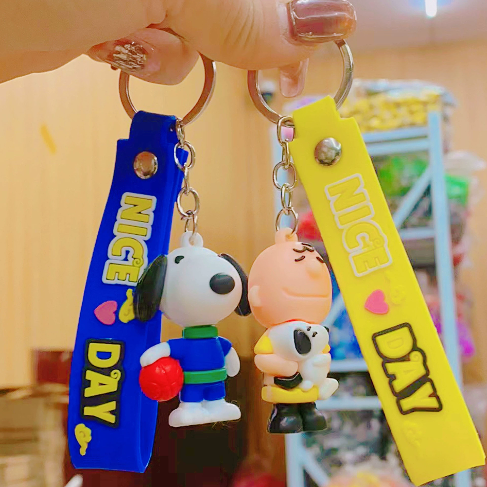 Small keychain, pendant, trend accessory, accessories for keys, DIY