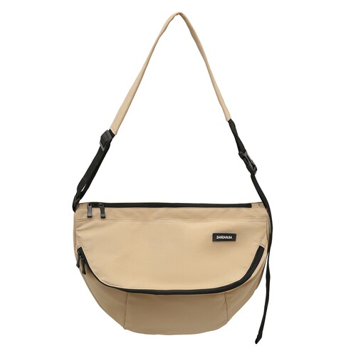 Minimalist and Stylized Crossbody Bag for Men, Large Capacity, Travel, Leisure, Sports, Unisex School Bag, Suitable for Office and Daily Use