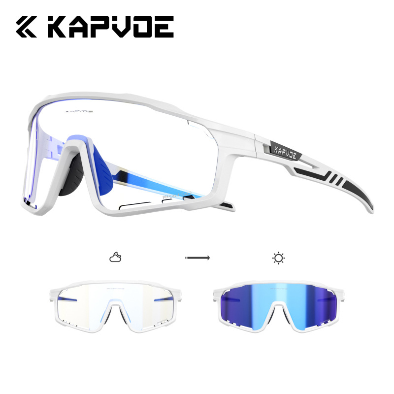 Gafas de Ciclismo Fotocromáticas de TR90 A Prueba de Viento para Deportes al Aire Libre