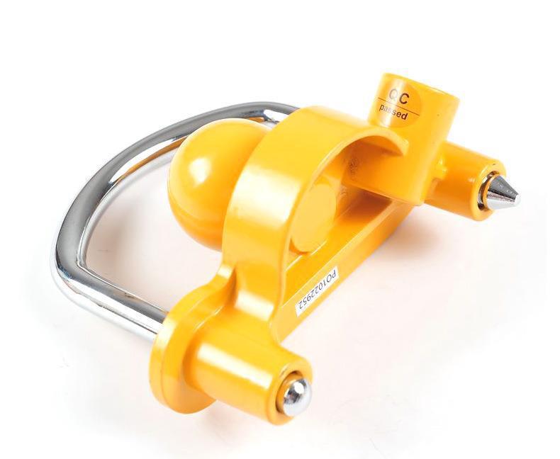 Car Trailer Lock, Yacht Rv Connector, Trailer Hook, U-Shaped Ball Cover Lock, Aluminum Alloy Anti-Theft Lock, Flower Basket Lock