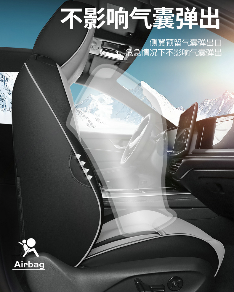 Volkswagen Lavida Pro Seat Covers, Full Coverage Car Seat Cushions, Suitable for All Seasons, Six Million Edition, 2026 Model