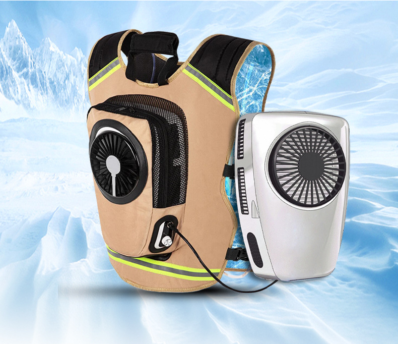 Wearable air conditioner Treeligo Letu outdoor high temperature work cooling and summer cooling backpack portable air conditioning clothes