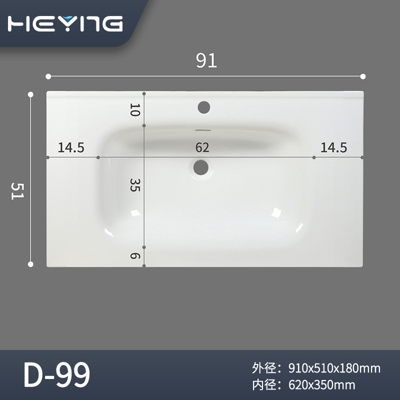 lavabo de cerámica lavabo de baño de gran tamaño lavabo esmaltado lavabo izquierda y derecha lavabo doble lavabo lavabo de cerámica integral lavabo image 9