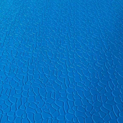 Avtomobil döşəmə paspasları mat, fire-retardant commercial floor mat - blue-gemstone-pattern-28mm-thick-12m-wide-one-roll-15m-long