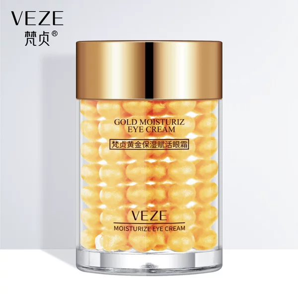 Fanzhen 24K Gold Eye Cream Moisturizing Skincare Lightens Dark Circles and Eye Bags Eye Cream Moisturizes the Eye Area Eye Care
