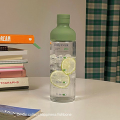 PK7J批發茶水分離水杯女生高顏值玻璃杯便攜泡茶刻度學生冷萃咖啡