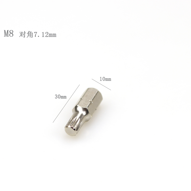 12 ángulo lote cabeza de ciruela asiento llave de puerta manguito cabeza hexagonal conjunto de tornillo interno 12 ángulo de ciruela