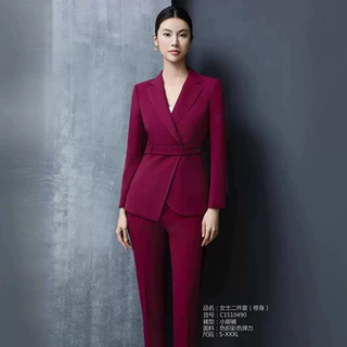 定制工作服职业高端西服女士套装商务西裤西裙职业装外套工装批发