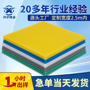 Tianjin Hollow Board Pp Plastic Board Manufacturer Logistics Partition Pad Industrial Calcium Plastic Board Billboard Board Hard Board