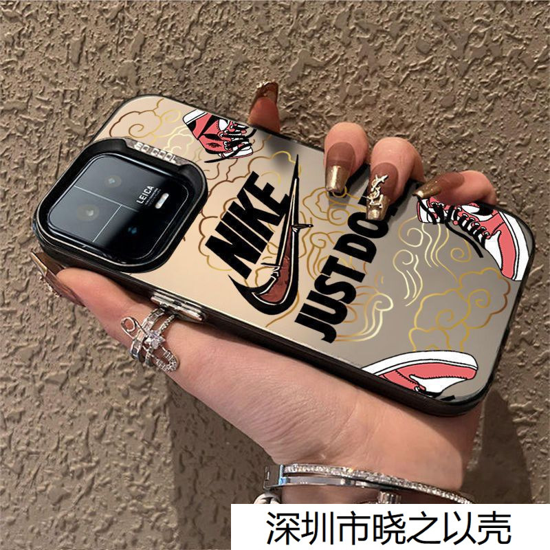 Suitable for Nike Painted Apple 16Promax Mobile Phone Case Iphone15 Creative 13 Stylish 12 Color Silver Hard Case 11 Suitable for Nike Painted Apple 16Promax Mobile Phone Case Iphone15 Creative 13 Stylish 12 Color Silver Hard Case 11