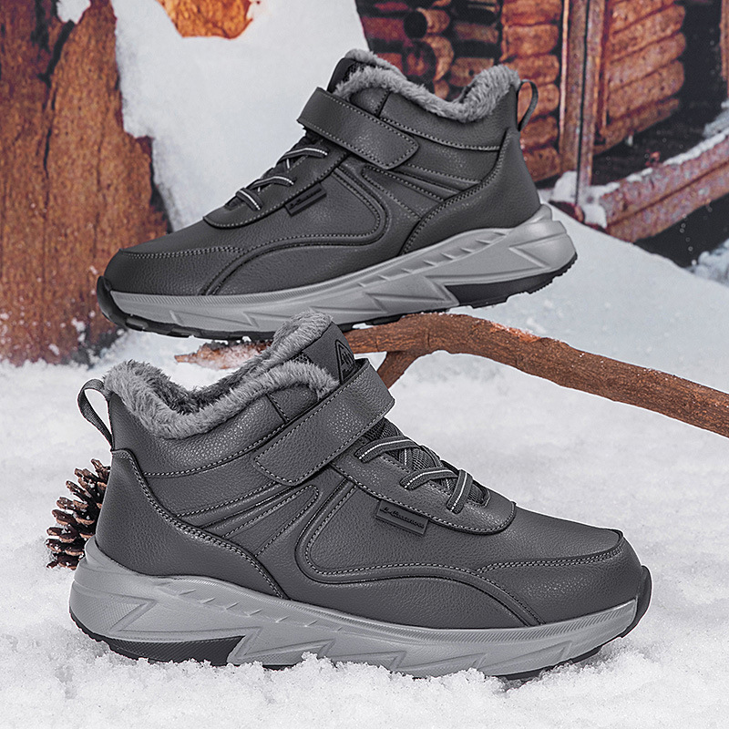Botas de nieve transfronterizas de alto impacto, nuevos deportes al aire libre, botas de montaña casuales, zapatos de algodón cálidos
