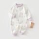 Baby's jumpsuit Spring and Autumn Cotton Newborn's Partial Clothes Newborn Baby's Base Underwear Spring Outgoing Clothes