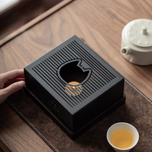 铁艺温茶炉蜡烛加热日式暖茶炉茶壶公道杯加热底座复古恒温温酒器