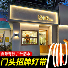 led灯带220v户外防水自粘线形灯家用客厅吊顶工程COB硅胶软灯条