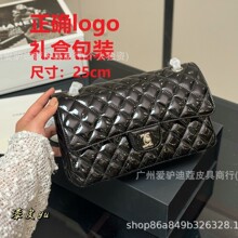 小香奶奶CF原厂皮高版本奢侈品女包单肩包斜挎包女菱格邮差包女包