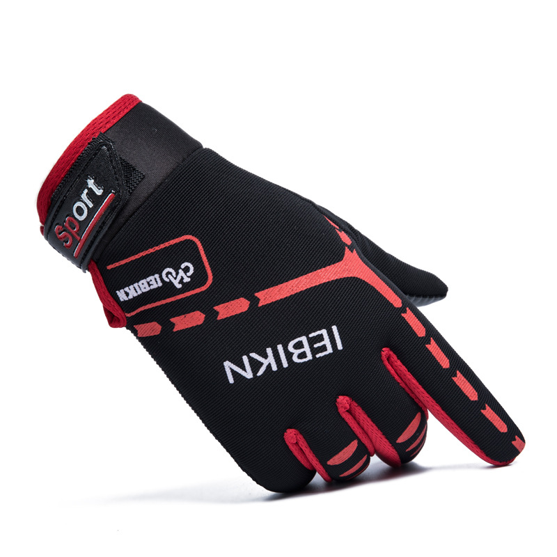 Riding gloves men and women currency Spring and autumn season keep warm Touch screen non-slip Mountaineering Mountain bike Riding equipment Foreign trade wholesale