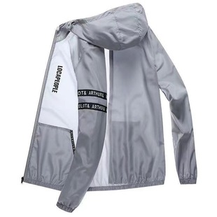 Ice Silk Sun Protection Clothing Men's New Summer Anti-Uv Thin Breathable Fishing Sun Protection Clothing Jacket