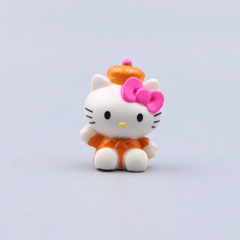 ЧибиKitty милая переменная кукла, кремовая подвеска, ручной работы