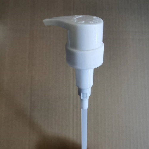 Shampoo Pump Head Bath Gel Squeeze Nozzle White Blue 500ml 33-tooth Replacement Squeeze Head for Men and Women