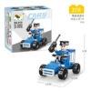 Police patrol car-27pcs