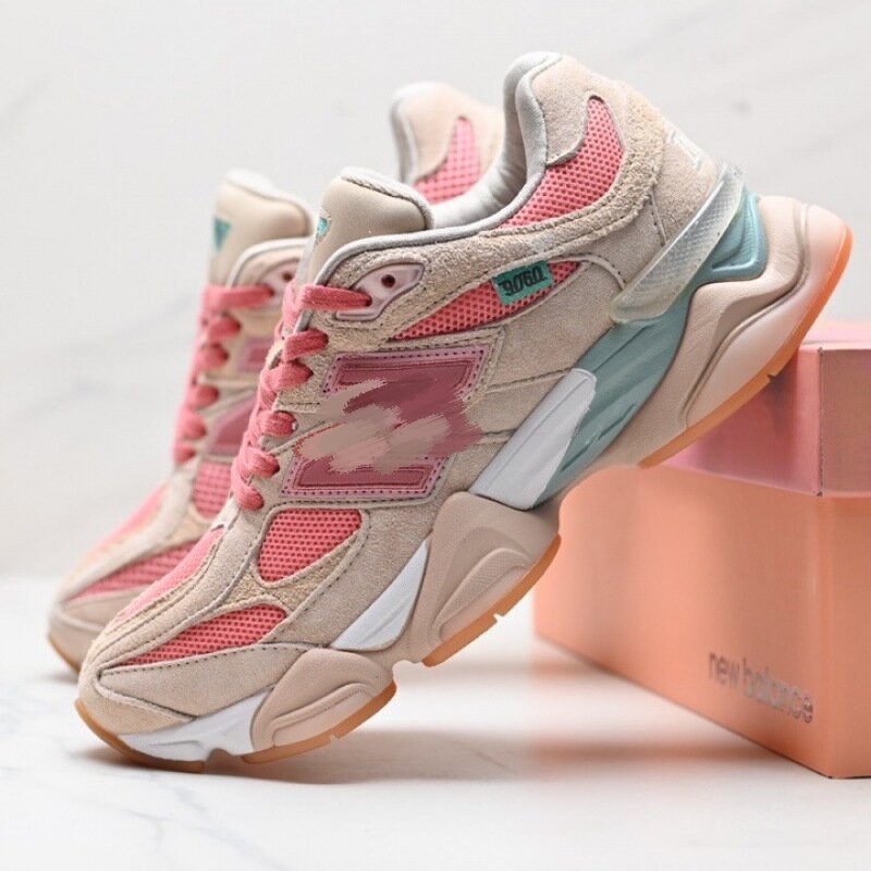 Putian Shoes Pure Original Sports Shoes 9060 Dad Shoes for Women Versatile Breathable Height-Increasing Casual New Balance Trendy Shoes for Men