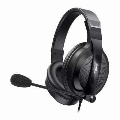 Distance Education Online Course Student USB Interface Desktop Computer Dual-Hole 3.5 Headset Headset Cross-Border Supply