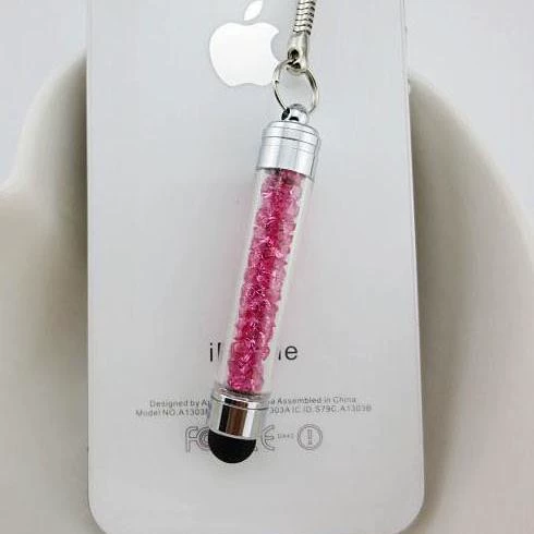 Mobile phone, diamond universal crystal pendant, touch screen