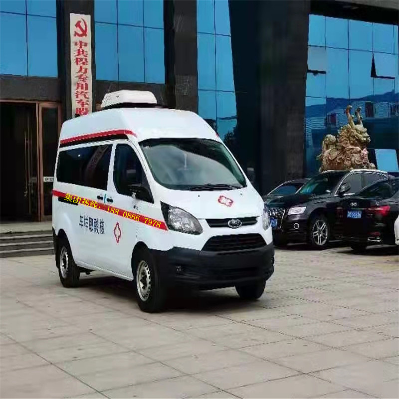 福|特自动挡救护车价格河南救护车厂家救护车采购招标V348转运型|ms