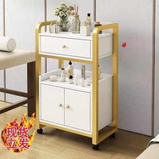 美容院專用小推車美容儀器置物架設備收納推車多功能可移動工具車