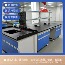 钢木工作台全木实验台全钢理化实验室操作台PP耐腐蚀实验室专用