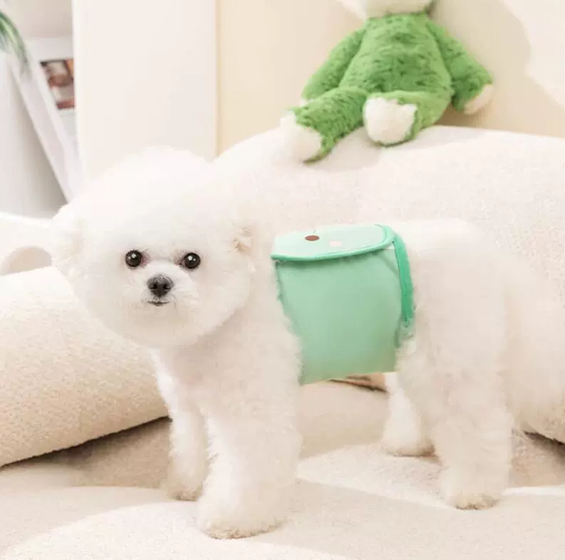 Физиологические штаны для собак с рисунком в мультяшном стиле, летние штаны для защиты от беспокойства для домашних животных, подгузники для собак корги в период оestrus