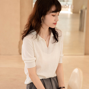 polo�Iᘿ����䱡��t���̿�ɼ�ɫ��ë��Ů�¿���ܛ�w����