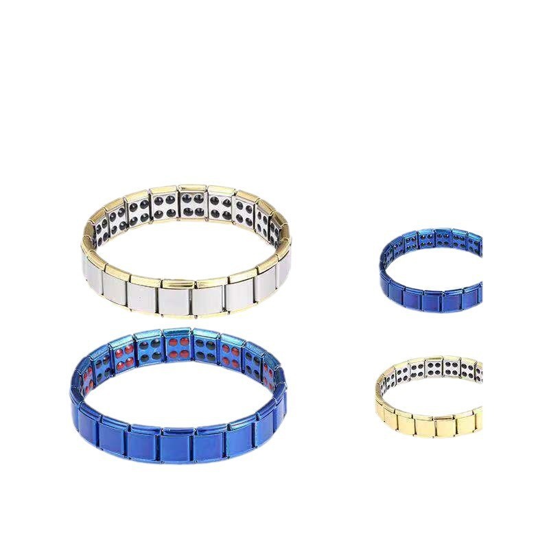Qu Yong AliExpress 소원 폭발 스테인레스 스틸 팔찌 건강 관리 기능 팔찌 스테인레스 스틸 팔찌 공장 아울렛