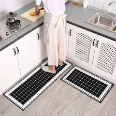 Kitchen floor mat absorbent foot mat door long non-slip mat kitchen carpet household cartoon entrance door mat washable