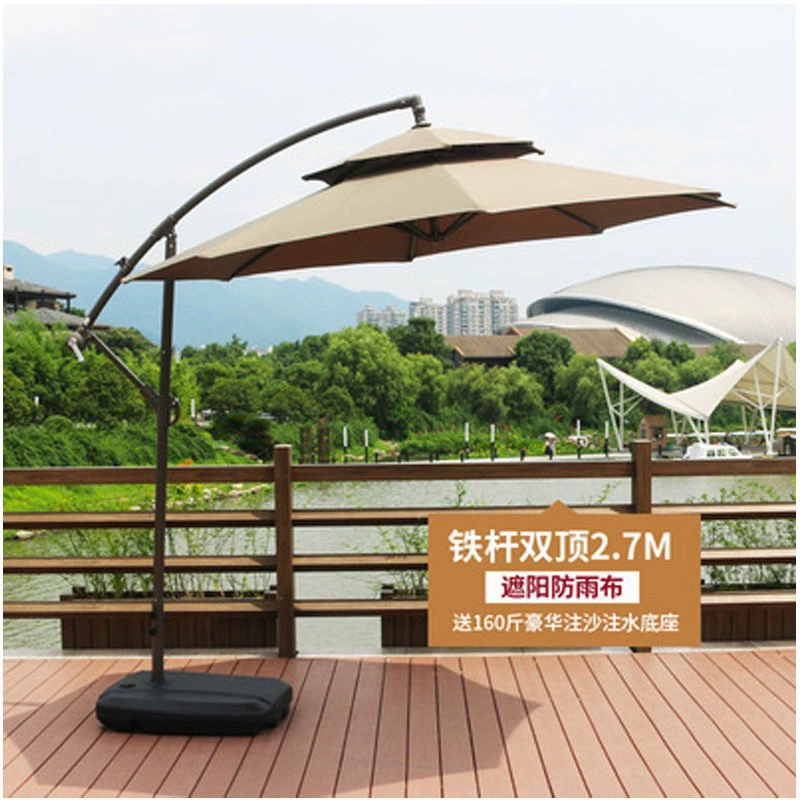 Оптовая продажа: уличный зонт-парасоль для балкона, террасы, виллы, двора, сада, защита от солнца и дождя, зонт-банан