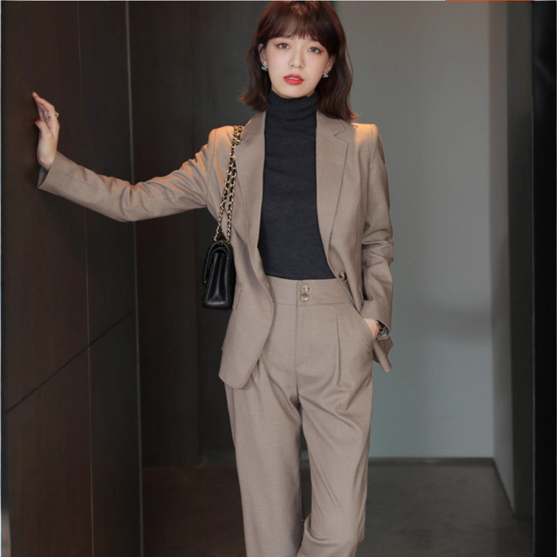 Elegant intellectual suit suit small suit/suit pants/vest slim fit slimming elegant casual business can be single shot Elegant intellectual suit suit small suit/suit pants/vest slim fit slimming elegant casual business can be single shot
