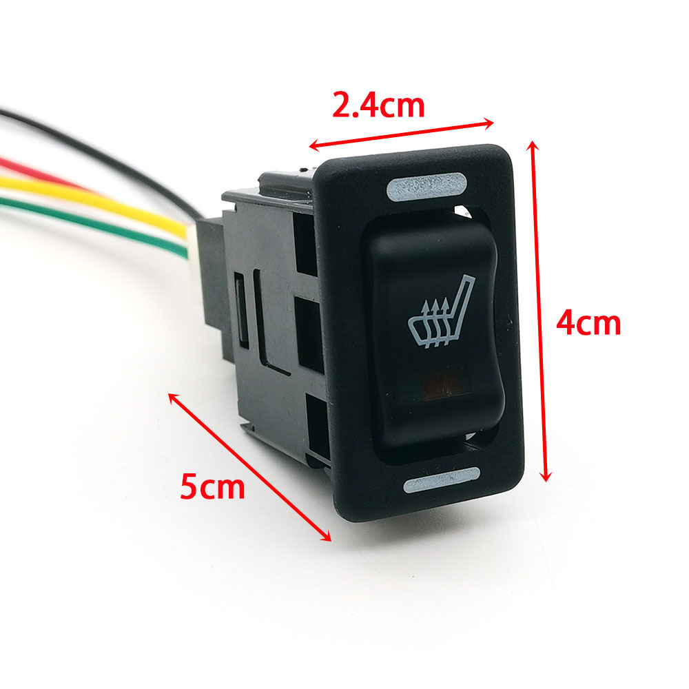 Suitable for Nissan Patrol Y60 Paladin Seat Heating Switch Rocker High and Low Gear Switch