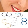 Fashionable hypoallergenic nose piercing, lip piercing stainless steel, European style