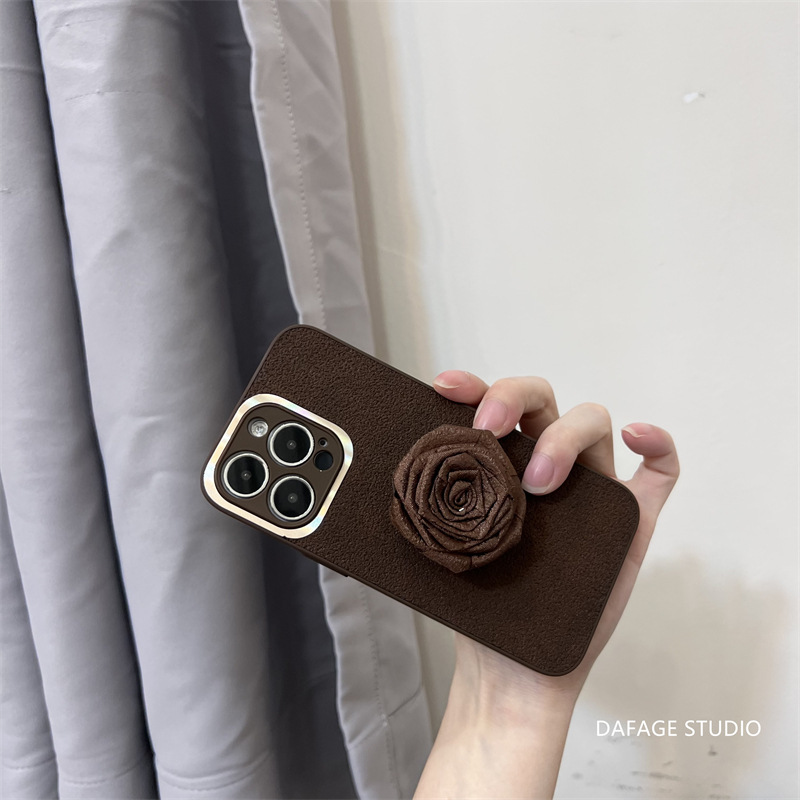 Vintage mes pit 15PROMAX Rosa soporte iPhone12 para Apple 13 teléfono móvil caso 14PM hembra 15