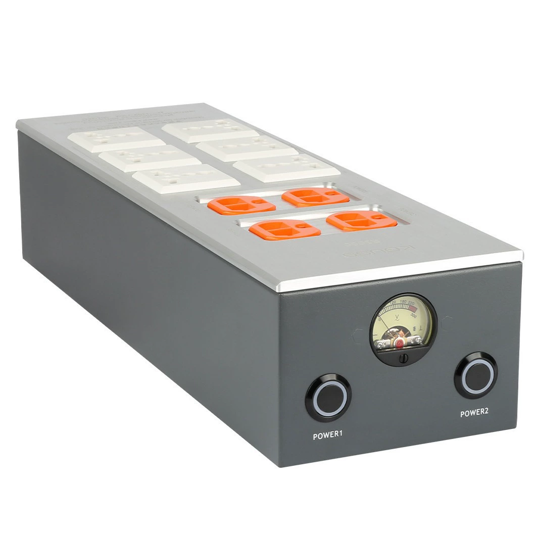 Аудиофильтр-разветвитель для розеток, интеллектуальная очистка и фильтрация, защита от перенапряжения, универсальный американский стандарт 220В.