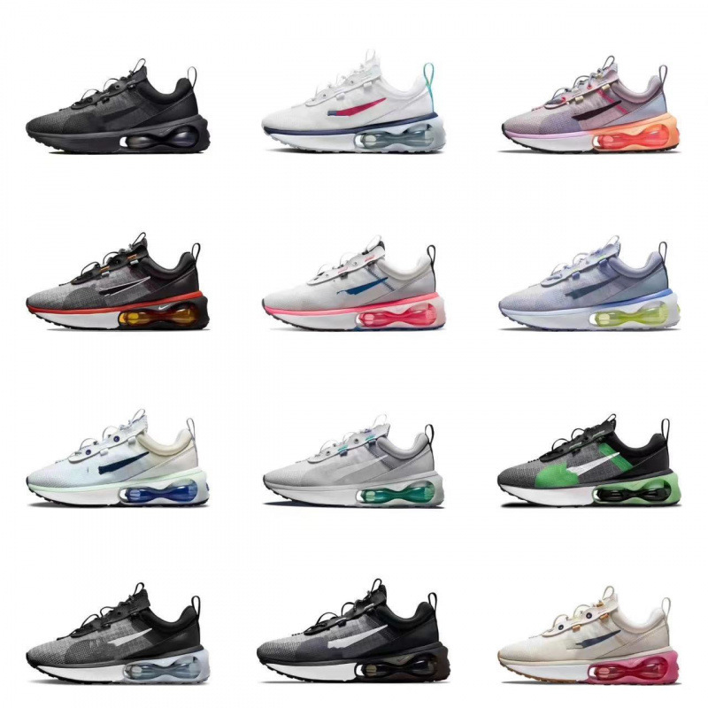 Putian Max Mesh Breathable Full-Length Air Cushion Shock-Absorbing Shoes Taro Purple Cherry Blossom Pink Running Shoes Large Air Cushion