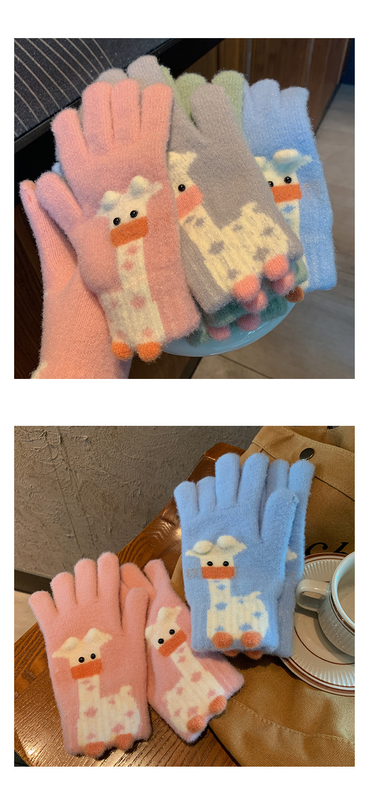 Women's Cute Sweet Animal Gloves 1 Pair display picture 3
