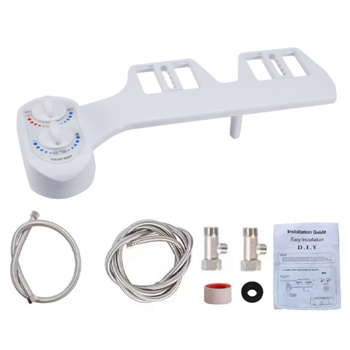 Transfronterizo caliente y frío Limpiador de mujeres BIDET inodoro inteligente sin limpiador de cuerpo eléctrico lavado a tope cubierta de enjuague de autolimpieza