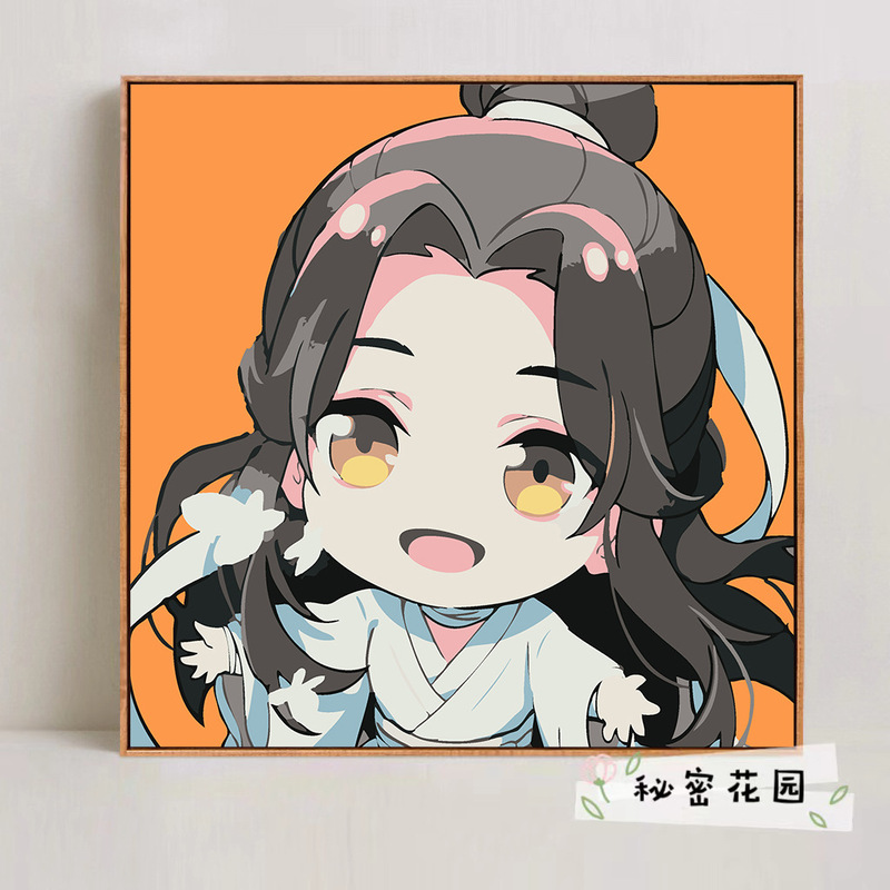 Moaodiantianguan デジタル油絵 diy 手作りデジタル着色漫画アニメーション減圧装飾画メーカー卸売|undefined