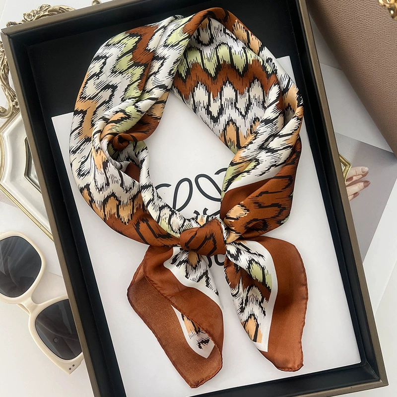 Fashionable handkerchief, summer summer clothing, neckerchief, autumn universal headband, scarf, thin weaving, western style