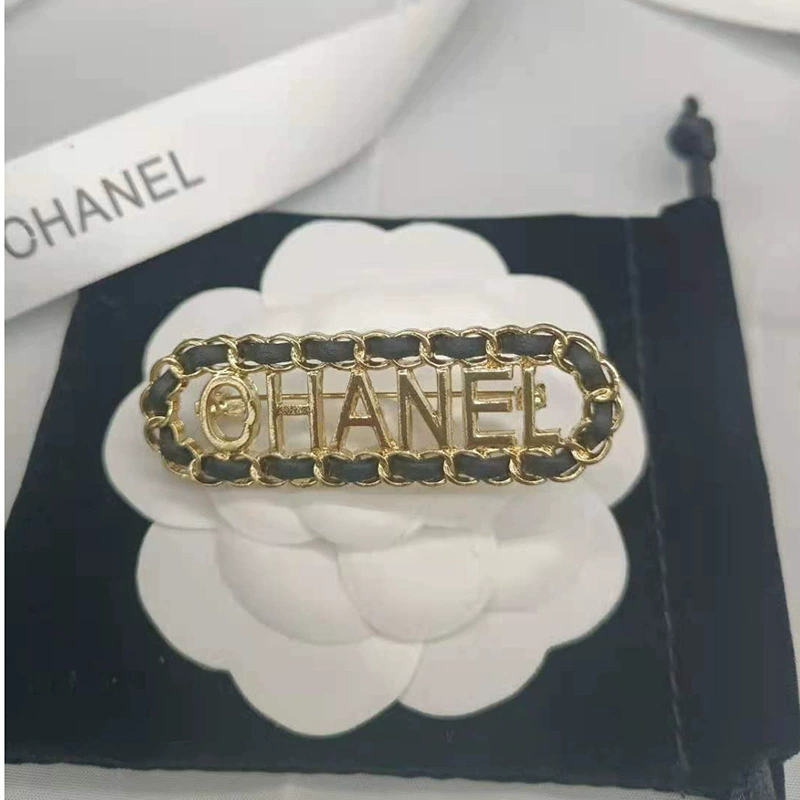 Brooch, universal badge, pin, high-end accessory, brand jacket lapel pin, Chanel style